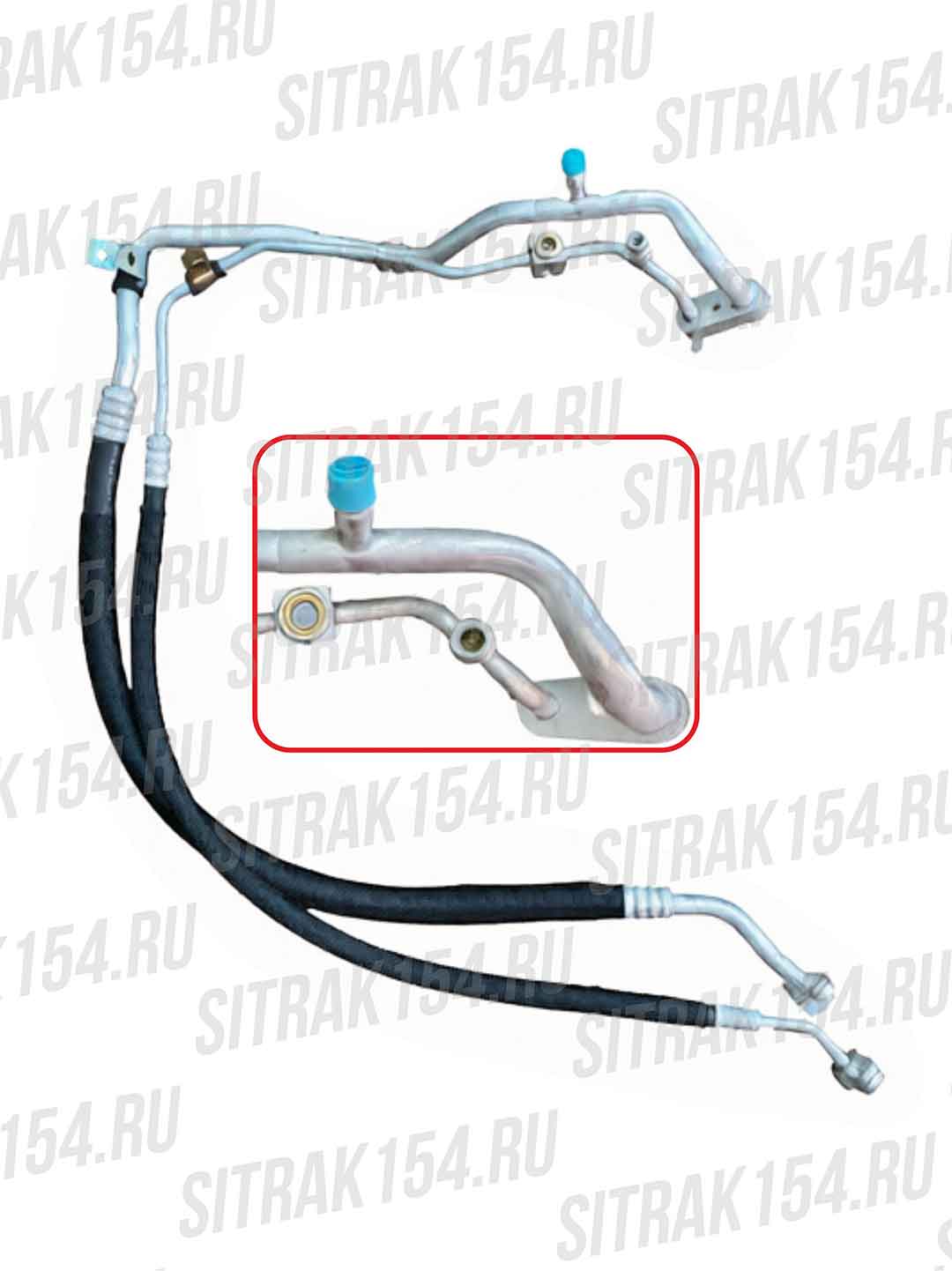 Трубка кондиционера HOWO T5G (двойная) (541216) YG1600821216/5
